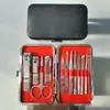 Set de Cortauñas Acero Inoxidable Hogareño Cortauñas Grandes Set Completo Portátil para Hombres de Negocios