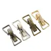 Hebilla Simple de Aleación Metálica para Ropa, Abrigos, Suéteres, Ropa de Abrigo, Hebilla de Conexión, Cinturón, Equipaje, Accesorios de Decoración de Ferretería