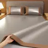 Esterilla de Ratán de Seda de Hielo Esterilla Refrigerante de Doble Cara Modelo Nuevo 2026 Verano Dormitorio Uso en Casa Esterilla Plegable Juego de Tres Piezas