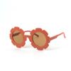 Gafas de sol para niños, estilo coreano, nuevas gafas de flores, color Morandi, gafas de sol anti-UV para bebés, gafas de sol de moda.
