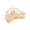 Celebridad de Internet KC Pinza Metálica para el Cabello de Tiburón Dorado Horquilla de Agarre para el Cabello Japonesa y Coreana ins Horquilla Grande Agarre para el Cabello de Baño Tocado