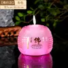 Lámpara de Loto, Lámpara Siempre Encendida, Vela Digital para el Hogar, Lámpara de Ofrenda para Bodhisattva, Lámpara de Buda, Lámpara de Altar de Cristal para Buda, Recargable