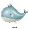 Ins Lindo Oso Mate Avión Arcoíris Dinosaurio Animal Globo Globo de Película de Aluminio Decoración de Fiesta de Cumpleaños