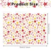 Wx-Vermelho Temporada de Formatura Sydney Papel 17g Doce para Presente Papel de Embrulho à Prova de Umidade Estrela Listras Papel de Cópia Decorativo