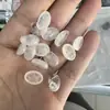 Cabujón ovalado de cristal natural de 10x14 mm, piedra suelta DIY, accesorios para joyería para pasadores de pelo, collares, pulseras, sombreros, anillos