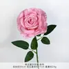 Rosa Elsa artificial de haste única, flor falsa para decoração de local de casamento, arranjo floral de alta qualidade, flor de plástico para arranjo de flores DIY