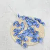 Grande Promoção Processamento Azul Nebuloso Material Floral para Salão de Casamento Arranjo Floral de Teto