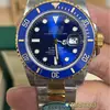 Aliexpress Automático Negro Fantasma del Agua 3235 Fantasma del Agua Verde Oro Completamente Dorado Submarinista Reloj Mecánico Venta al por Mayor