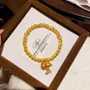 Nuevo Pulsera de Calabaza Envuelta con Placa de Moneda de Cobre Estilo Chino, Pulsera de Temperamento Retro Personalizada, Joyería de Mano de Lujo Ligero al por Mayor