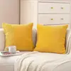 Cojín Patchwork de Pana para Sofá Funda de Cojín para Habitación de Muestra