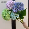 Hidrangea Artificial 3D Individual Avanzada Decoración de Boda Hotel Decoración de Sala de Estar en Casa Accesorios para Arreglo Floral de Guía de Carretera
