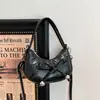 Bolsa de Mão Única com Laço e Meia-Lua para Mulheres, Moda Versátil Tendência Verão 2026 Bolsa de Ombro Transversal