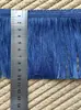 Fita de franja de renda com borlas de poliéster-algodão criptografada de 10 cm de comprimento para saias de dança, roupas infantis, cortinas, acessórios de decoração têxtil para casa