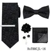 Conjunto de Gravata Masculina, Acessórios para Terno de Negócios, Gravata Vinho de Alta Qualidade com Padrão Paisley, Mais Vendido Transfronteiriço