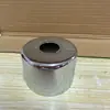 A capa decorativa de galvanoplastia em aço inoxidável é adequada para misturador de chuveiro de 4 pontos 6 pontos para esconder a capa feia e aumentar a espessura da capa feia