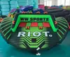 Fornecimento de fábrica inflável para o mar lancha sofá de reboque barco de reboque aquático hovercraft ilha flutuante anel de reboque atacado