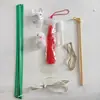 Pacote de Material para Barco de Bambu Feito à Mão Atividade Manual Escolar Barco de Bambu Atividade Pai-Filho Pacote de Material para Aparador de Bambu Mão de Obra Manual do Dia do Trabalho