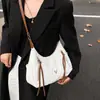 Design de Nicho Casual Grande Capacidade 2025 Nova Moda Outono Versátil Estilo Estrangeiro Simples para o Dia a Dia Bolsa de Ombro Transversal
