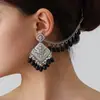 Venta Directa de Fábrica Transfronterizos Ecológicos Pendientes de Estilo Étnico Bohemio Europeo y Americano con Cadenas para Orejas y Colgantes, Modernos Accesorios para Orejas de Estilo Étnico Exótico