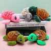 Juguete de Peluche de Tortuga al por Mayor Muñeca Tortuga Marina Colorida Muñeca Pequeña Llavero Colgante para Bolsa de Mujer Mini Tortuga