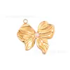 Ins Lujo Accesible Estilo Retro Acero Inoxidable Electrochapado Oro de 18K Perla de Imitación Colgante DIY Pendientes Collar Accesorios de Joyería