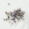 Cuentas de tambor austriaco de imitación de alta calidad de 6 mm, cuentas planas, cuentas de rueda, cuentas sueltas de cristal, accesorios de joyería para bricolaje al por mayor