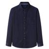 Amazon talla grande camisa de manga larga para hombre casual holgada moda pana grande más gordo camisa de manga larga para hombre gordo