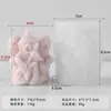 Jiahui Mei Molde de Silicona para Velas de Banda de Rock Fantasma de Halloween Vela Aromática Fantasma DIY