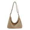 Yue Zi 2026 Otoño Temprano Nueva Elegante Versátil Bolso de Hombro Único Bolso Tote Retro de Gran Capacidad Bolso Cruzado para Viajar