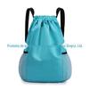 Cordão chanfrado mochila desfile ao ar livre grande capacidade mochila saco Oxford pano saco de armazenamento mochila multifuncional esportes