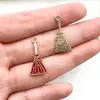 Halloween Transfronteiriço Amazon Liga de Zinco Gota de Óleo Chapéu de Abóbora Bruxa Pingente DIY Acessórios de Pingente Atacado
