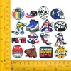 Amuletos para Zapatos de Dibujos Animados de Hockey sobre Hielo para Zuecos, Decoraciones Desmontables para Zapatos de Plástico PVC, Accesorios de Moda para Zapatos DIY al por Mayor