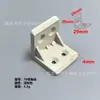 Fábrica de Origen Plástico de Nylon Esquina Engrosada Código en L Ángulo Recto 90 Grados Soporte para Panel de Madera Código de Esquina de Plástico Conector de Gabinete