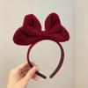 Atacado de tiara Lingnabeier Feminina fofa Coringa outono e inverno Pelúcia Cabelo Cartão estrela Dailu amor Tiara Lingnabel