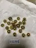 Clavos de Pie de Latón, Clavos de Fondo para Maletas, Bolsos de Cuero Hechos a Mano DIY, Accesorios de Ferretería para Artículos de Cuero, Colgante de Latón Oro de 18k