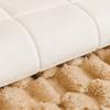 Cojín de Sofá de Terciopelo Panal, Cojín de Asiento Simple Antideslizante de Invierno, Funda para Respaldo, Funda de Sofá Engrosada de Felpa de Invierno