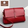 Bolsa de Maternidade de Luxo Bolsa Feminina 2024 Nova Bolsa de Ombro de Grande Capacidade Couro Genuíno Estilo Coreano Moda Couro Macio Bolsa Transversal Tendência