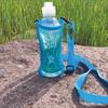 Bolsa de malla para llevar al aire libre, para llevar agua, para un solo hombro, para escalar montañas, para guardar bebidas, para estudiantes, para hervidor de agua