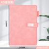 Libreta A5 de Cuero Personalizada Set Libro de Registro de Reuniones de Alto Valor Hebilla Libreta de Negocios de Oficina Engrosada