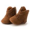 Amazon Cross-Border Populares Sapatos de Bebê Botas com Franjas Botas Quentes Solado Macio Sapatos para Crianças Pequenas Sapatos com Franjas Sapatos de Bebê