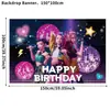 Kpop Monster Hunter Bruja Grupo Decoración Fiesta de Cumpleaños Set Banderín Globos Toppers para Pastel Tela de Fondo Pegatinas Suministros para Fiesta