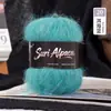 Hilo fino de mohair suave de seda de alpaca para tejer a mano gorros, bufandas, suéteres, chales para bebé DIY
