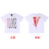 2025 Manga Corta V Grande Dragón Chino Limitada Fujiwara Hiroshi Guanxi Wang Yibo Mismo Estilo Suelta Pareja Camiseta de Hombre y Mujer Tendencia de Verano