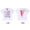 Camiseta de Manga Corta Vlone Salute con Diseño Grande de Dragón Chino en V, Edición Limitada, Mismo Estilo que Hiroshi Fujiwara, Edison Chen y Wang Yibo, Corte Holgado, Estilo Unisex para Parejas