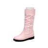 Comercio exterior Amazon zapatos de mujer talla grande 34-43 Qiuke botas de suela plana botas de mujer B- 13