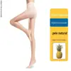 Meias de seda femininas ultrafinas anti-gancho seda cor da pele meias de abacaxi artefato para pernas leves meia-calça virilha 0d primavera e verão