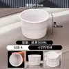 Tigela Pequena Imitação Porcelana em Melamina, Tigela Pequena para Sopa Anti-Queda, Tigela de Arroz para Cantina de Hotel Comercial, Tigela de Mingau para Fast Food, Tigela para Molho para Hot Pot