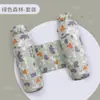 Almohada para dormir de lado para bebés, almohada cómoda para dormir para bebés, almohada de trigo sarraceno para recién nacidos, artefacto de fijación anti-giro para niños