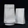 Saco de café selado de oito lados em sete cores com zíper lateral e válvula, auto-portante, selado em folha de alumínio, impressão de pequenos lotes