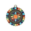 Aretes Bohemios Retro Delgados DIY para Mujer Esmalte Goteante Coloridos Girasol Accesorios de Joyería Étnica Wholesale de Yiwu